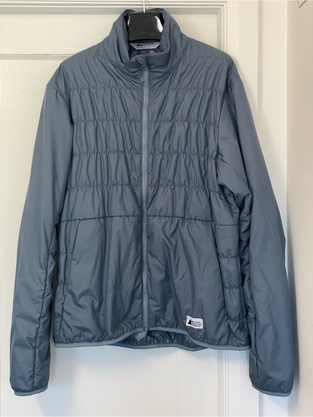 MEC Men's Lightweight Quilted Jacket - Steel Blue-Gray